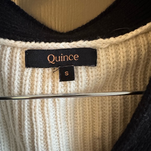 Quince Organic Cotton Fisherman Cardigan Sweater - Picture 5 of 5